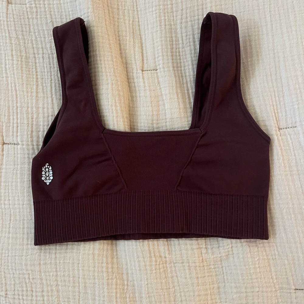 Free People Good Karma Square-Neck Bra